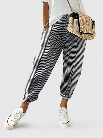 Elvira | Soft Casual Pants - Olytrend