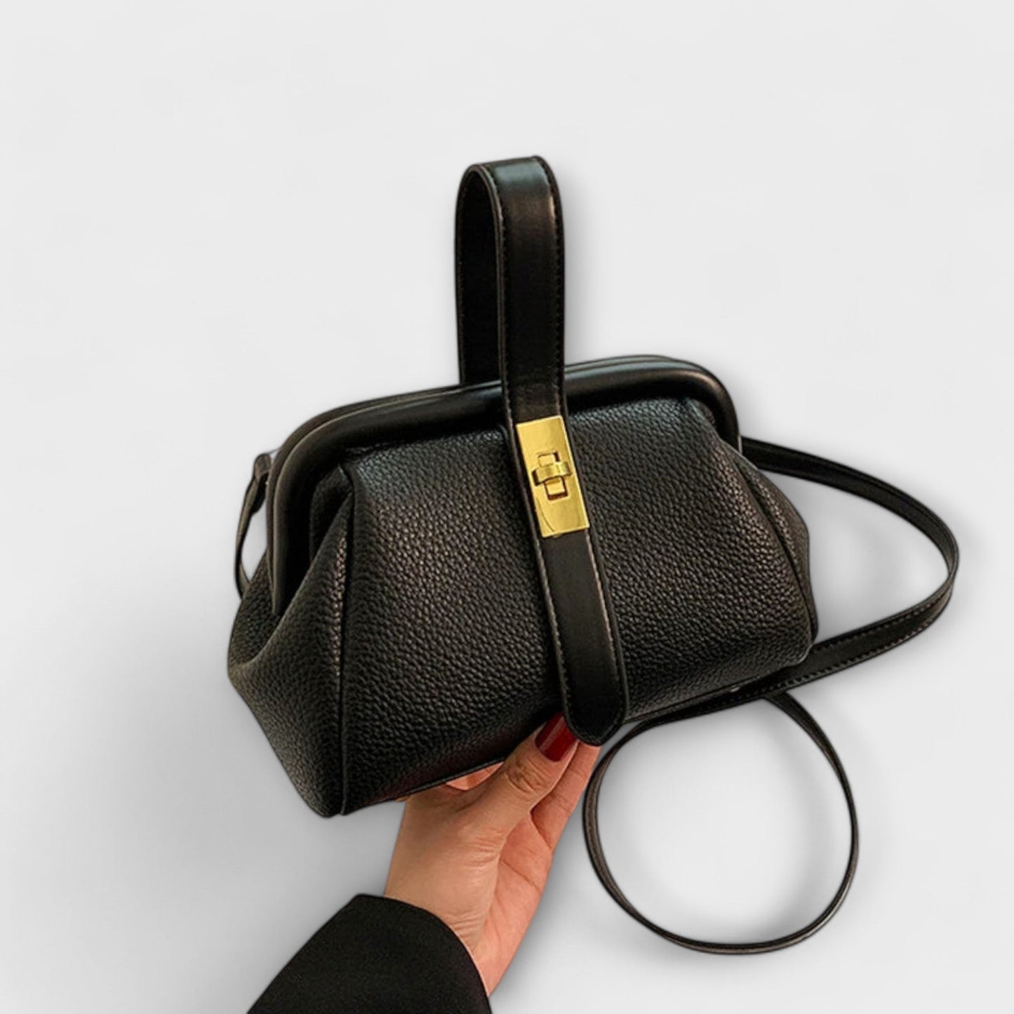 Classic Cotton Small Shoulder Bag for Daily Use