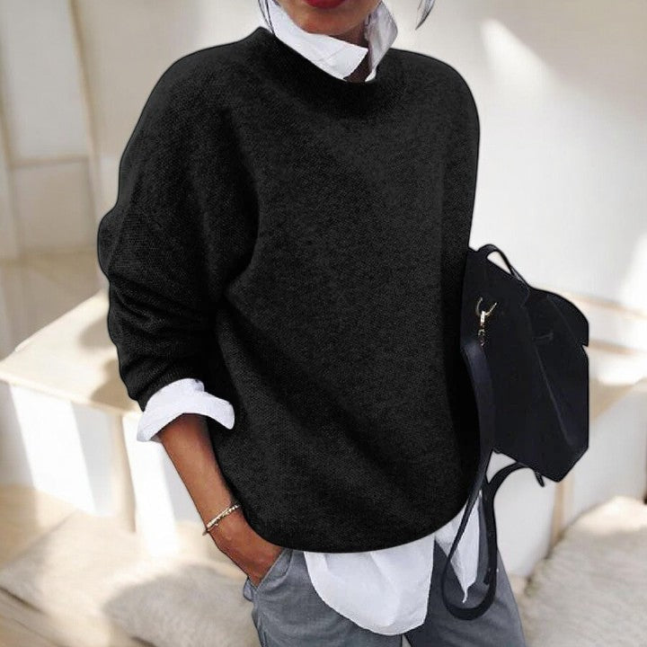 Cozy Everyday Crew Neck Sweater - Olytrend