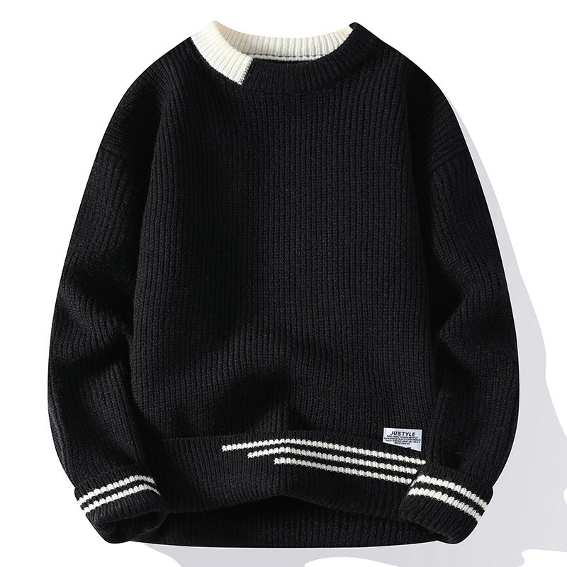Multicolor Crew Neck Sweater - Nocini