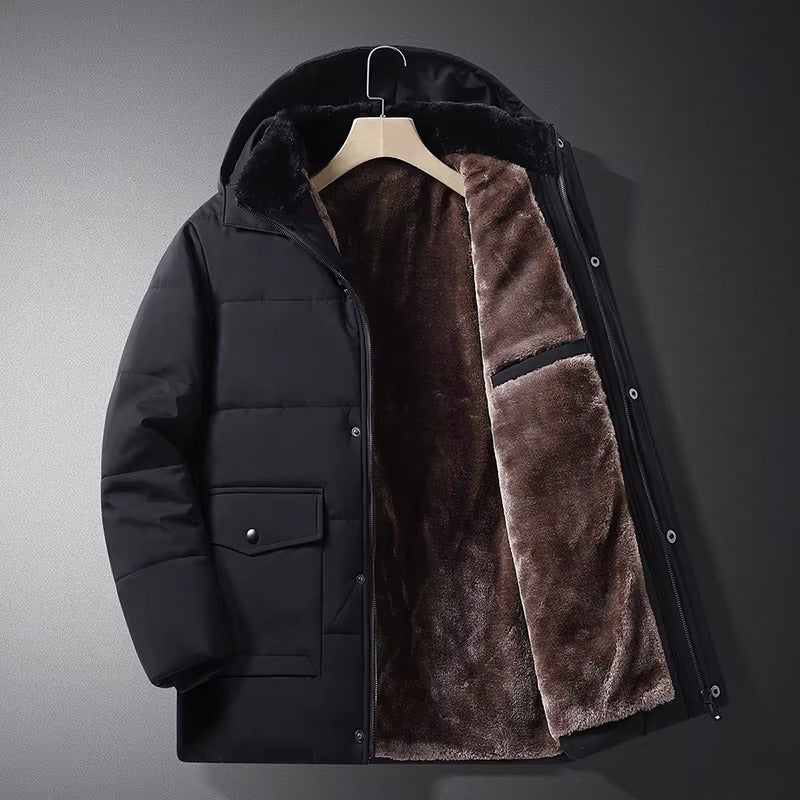 Warm Faux Fur Insulated Jacket