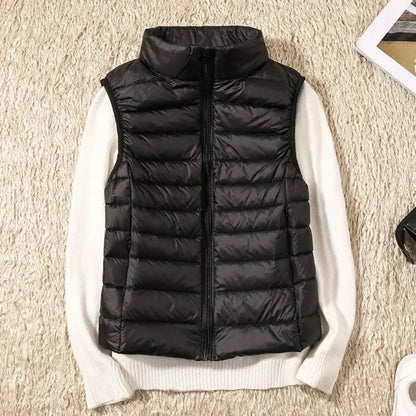 Waterproof Ladies Gilet with Zip Fastening