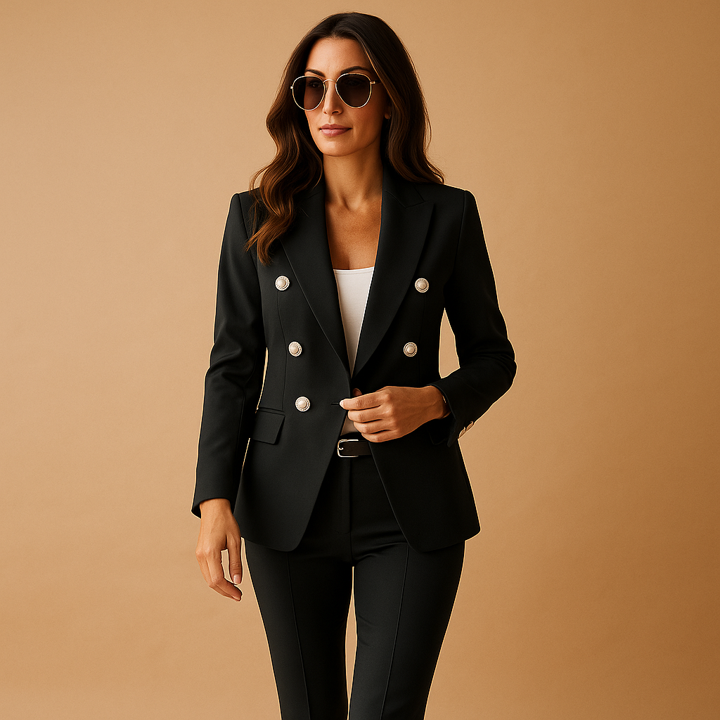 Elegant Women's Two Piece Business Suit - Nocini