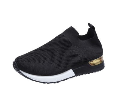 CloudWalk Soft | Women's Breathable Slip-On Sneakers with Padded Heel - Pexav
