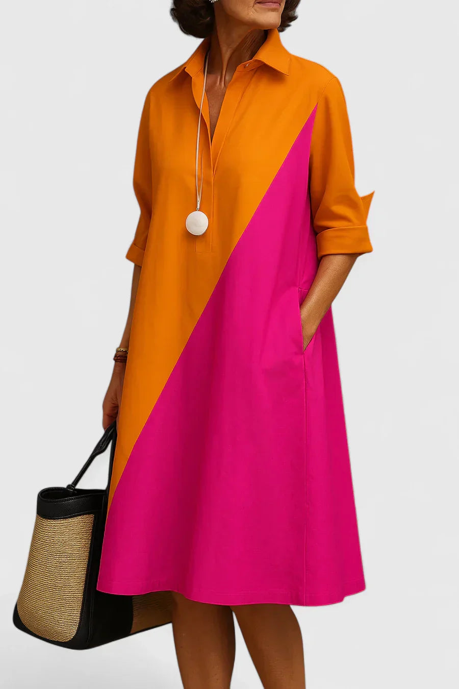 Elegant Party Midi Dress for Women - Nocini