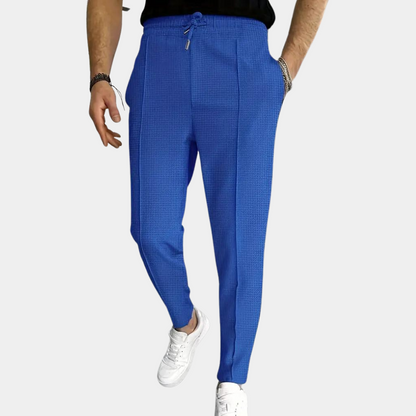 Slim Fit Men's Jogger Pants Lightweight Elastic Waist