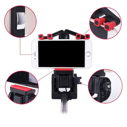 Bluetooth Selfie Stick with 360° Rotation – SpinShot-Black-The Livary