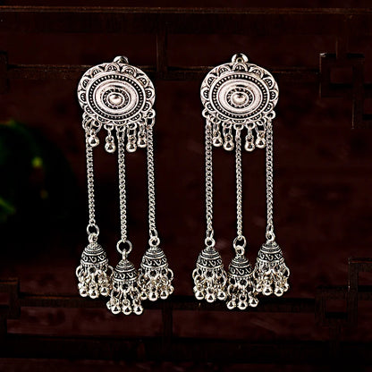Trendy Tribal Drop Earrings - Pexav
