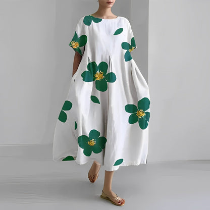 Boho Floral Maxi Dress - FloraChic-LX-4-S-Nora Luxe