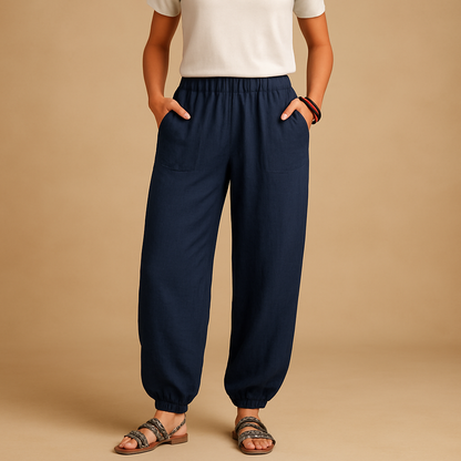 Trendy High Waist Summer Pants for Women - Nocini