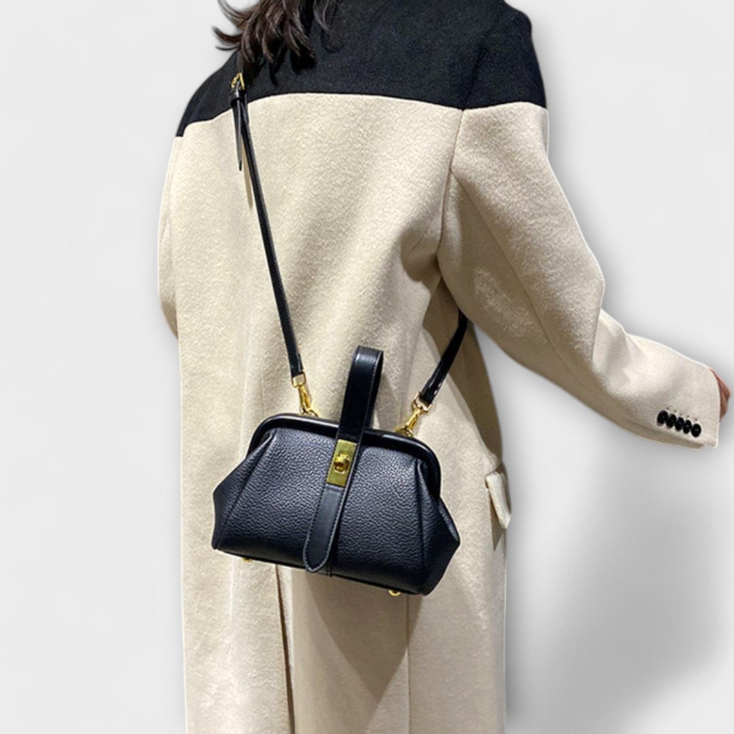Classic Cotton Small Shoulder Bag for Daily Use
