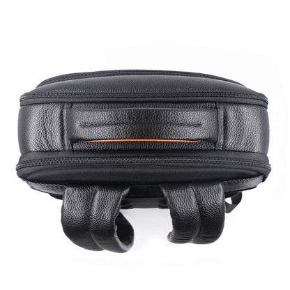 Secure Men's Leather Rucksack with Lock