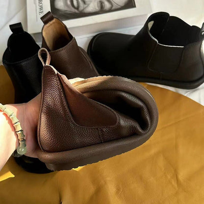 Easy Slip-On Ankle Boots - Classic Comfortable Style