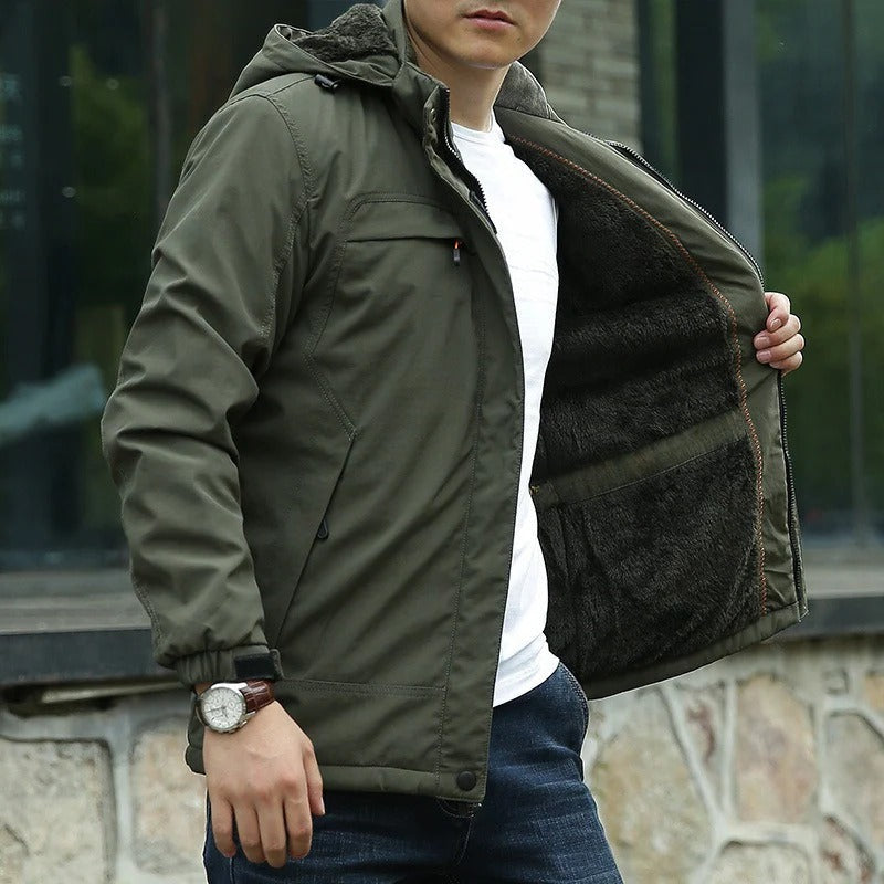 Cold Weather Insulated Parka Jacket