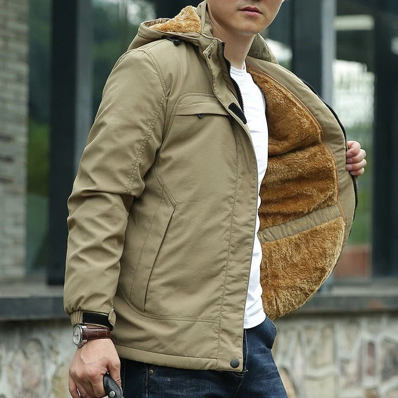 Cold Weather Insulated Parka Jacket