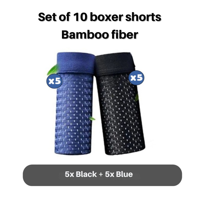 Slim Fit Bamboo Mesh Boxer Briefs