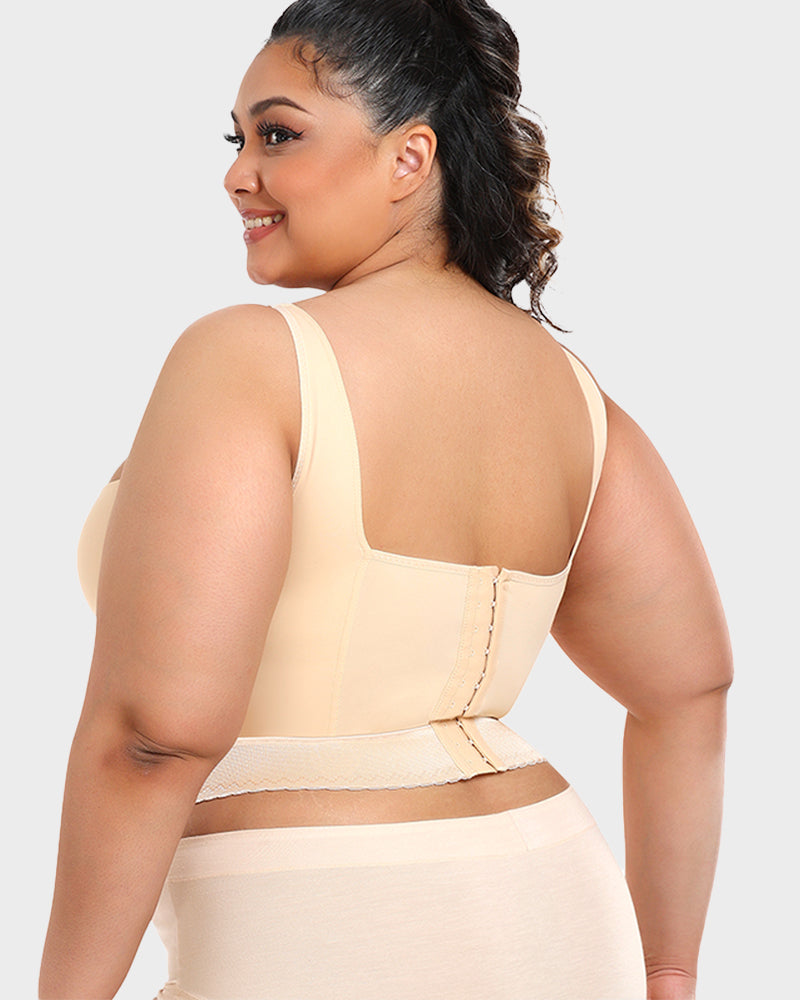 Sculpting Longline Bra with Built-In Shapewear Support