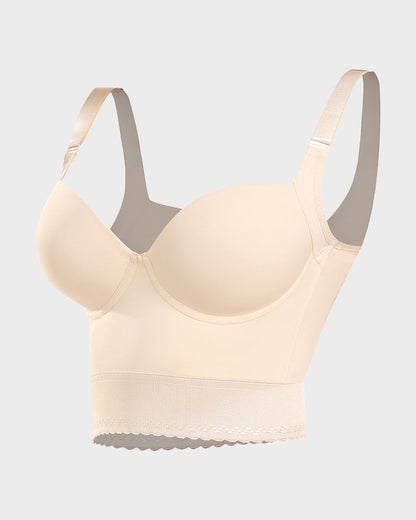 Sculpting Longline Bra with Built-In Shapewear Support