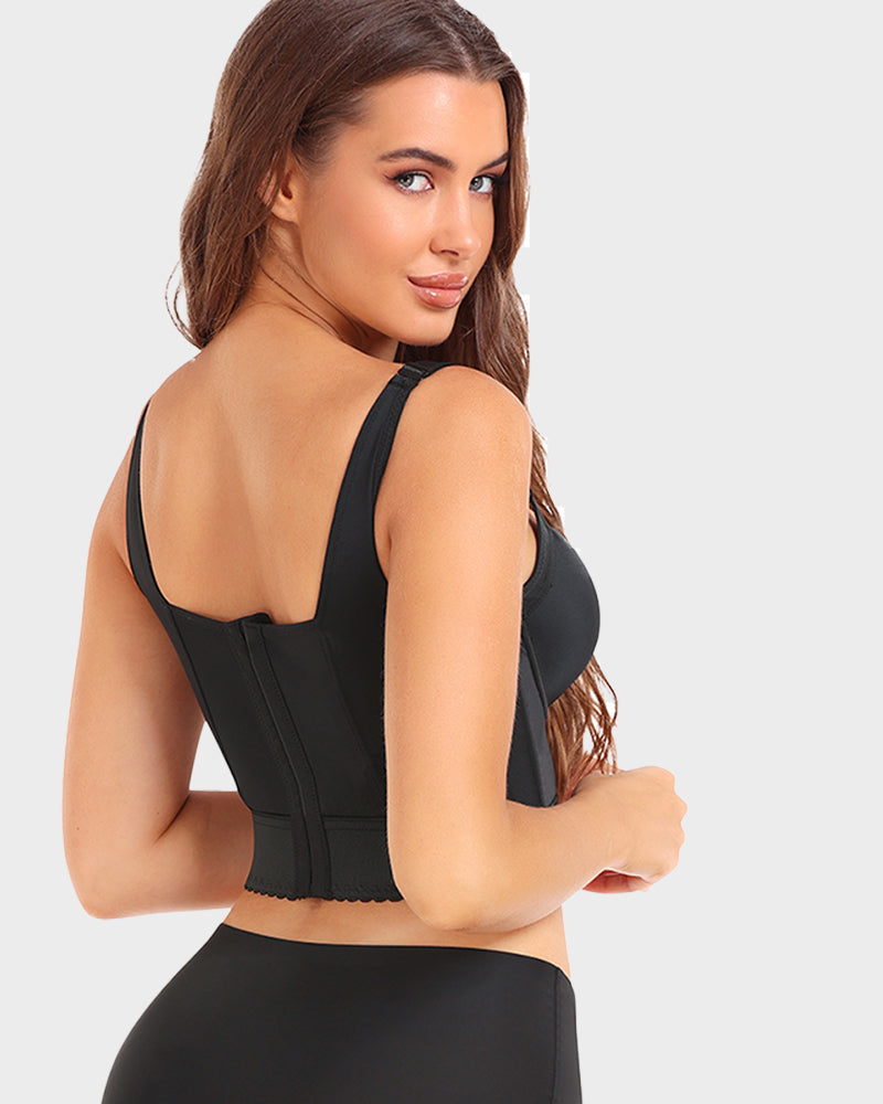 Sculpting Longline Bra with Built-In Shapewear Support