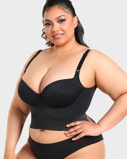 Sculpting Longline Bra with Built-In Shapewear Support