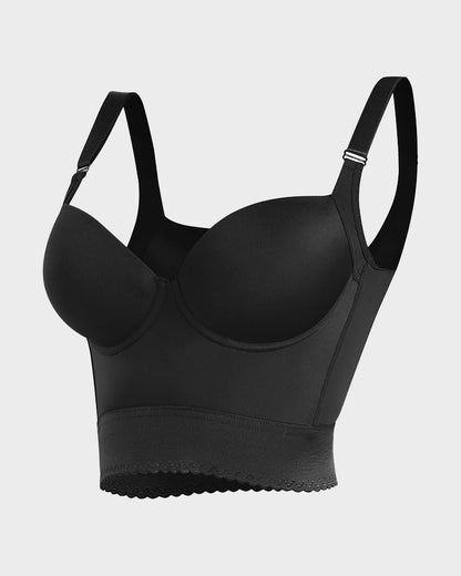 Sculpting Longline Bra with Built-In Shapewear Support