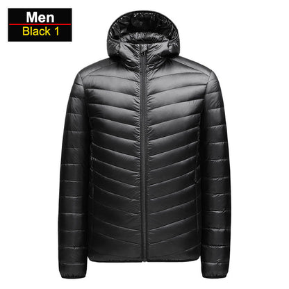 Lightweight Men's Down Puffer Coat