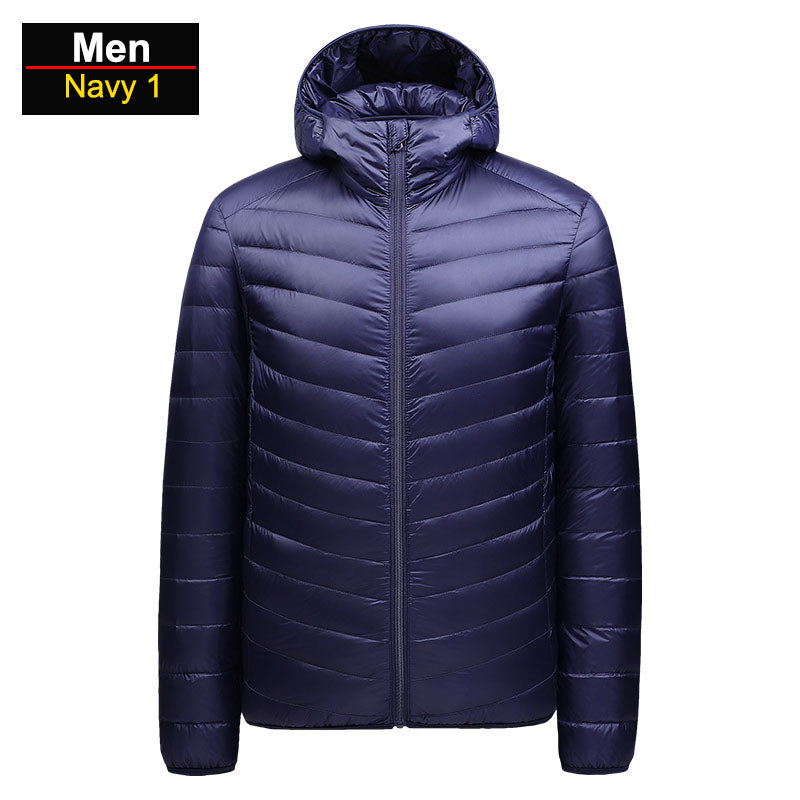 Lightweight Men's Down Puffer Coat