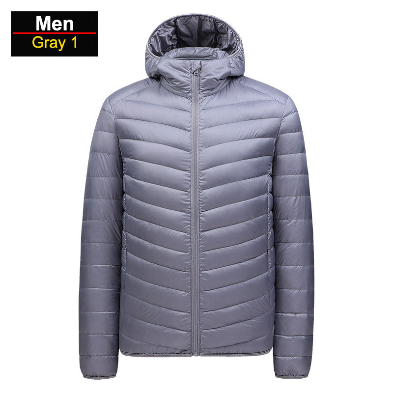Lightweight Men's Down Puffer Coat