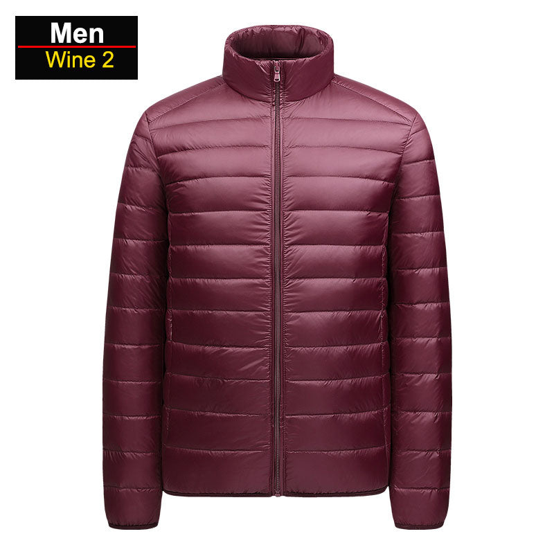 Lightweight Men's Down Puffer Coat