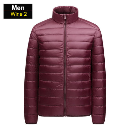Lightweight Men's Down Puffer Coat