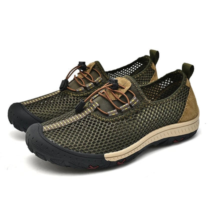 Breathable Loafers for Men with Slip-on Design – Jules-Khaki-6-State of Style