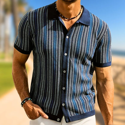 Comfortable Mens Classic Fit Polo Shirt - Pexav