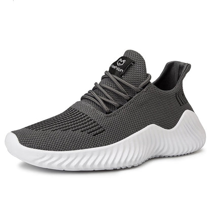 Breathable men's running sneakers with mesh upper – Niko-Black-6-Nora Luxe
