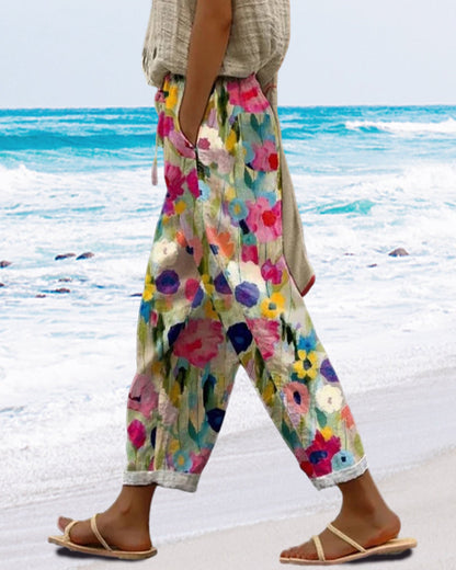 Bright Coloured Ladies Jogging Trousers - Juno-S-The Livary
