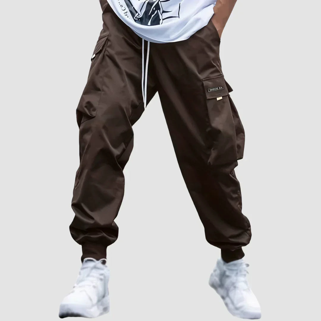 Relaxed Fit Mens Cargo Pants with Practical Pockets