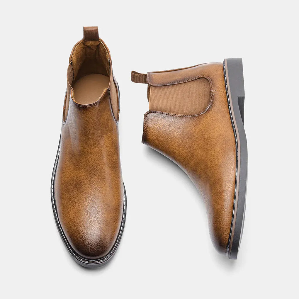 Men's Ankle Boots - Smart Casual Leather Boots