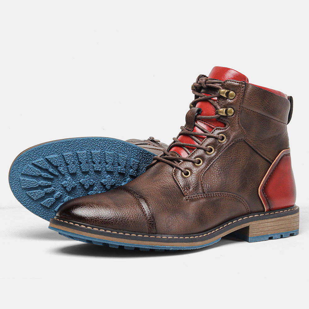 Brown Leather Dress Boot - Nocini