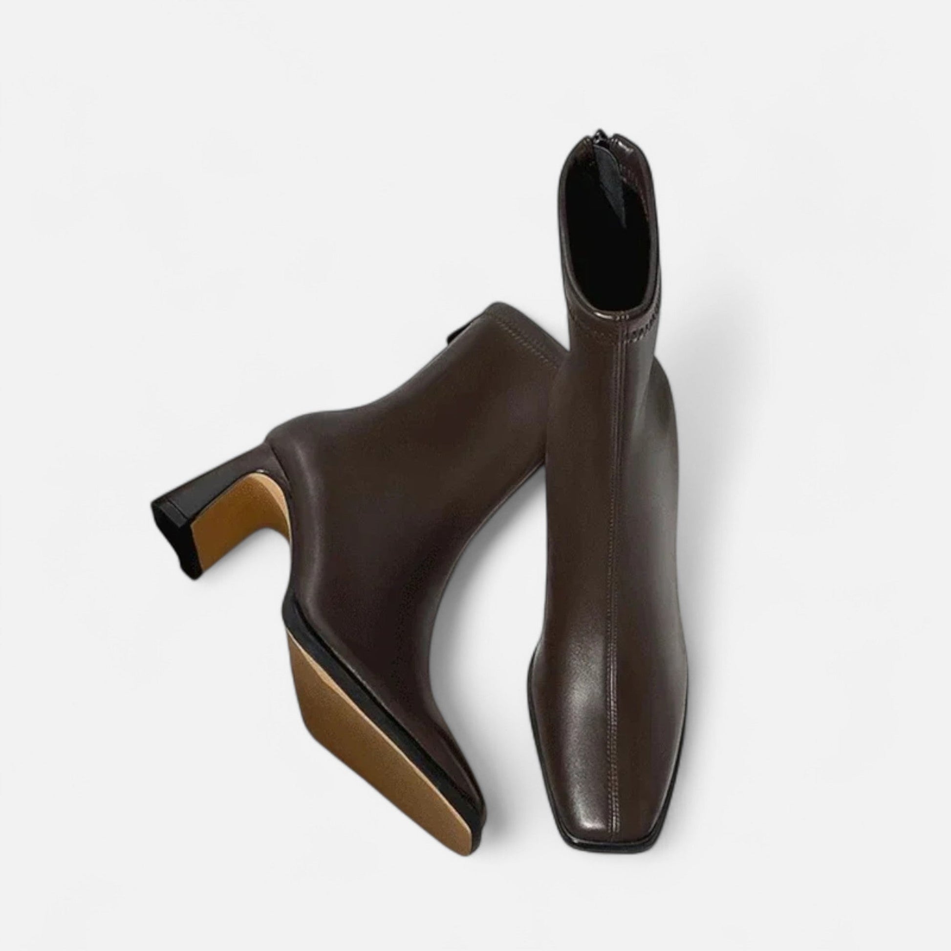 Classic Ladies Low Heel Boots - Nocini