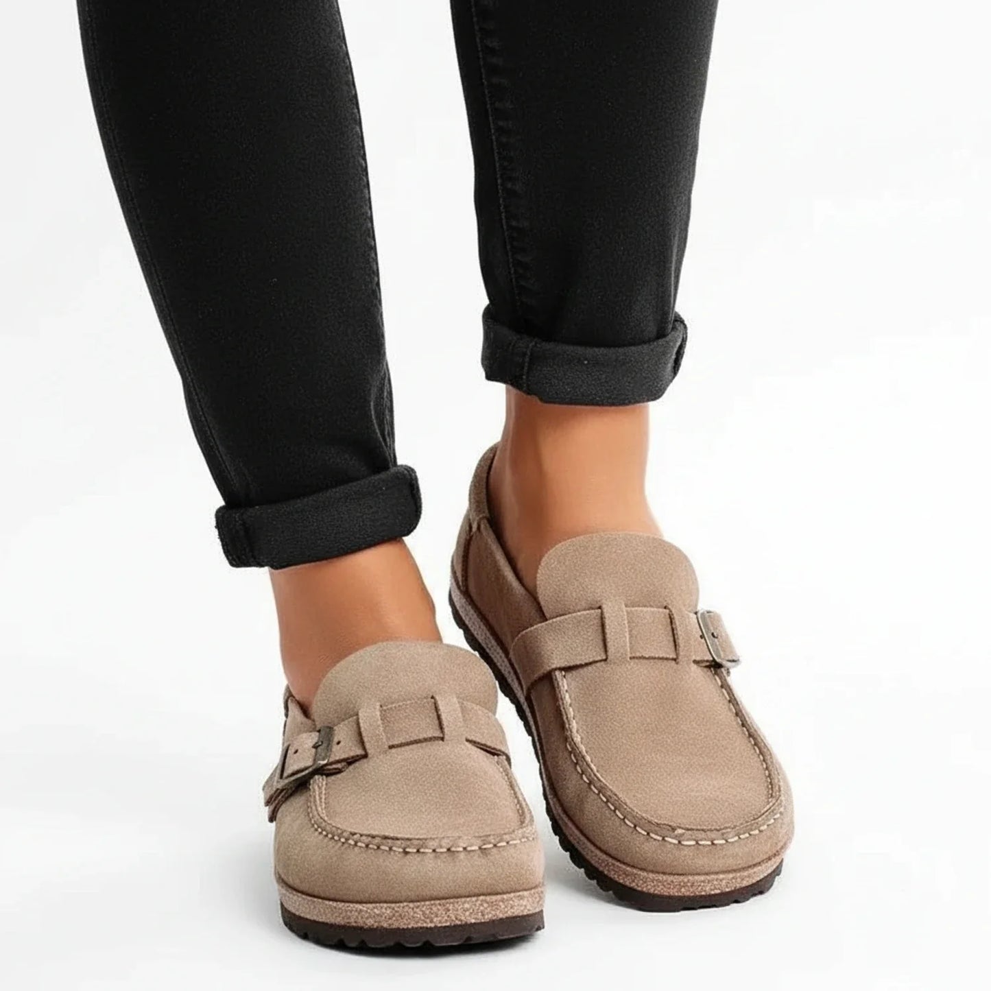 Strap Detail Women's Mule Shoes - Olytrend