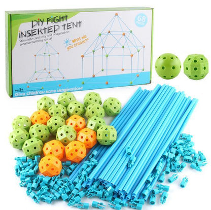 Build Your Own Tent Adventure - TentMaster-68 pieces-Nora Luxe