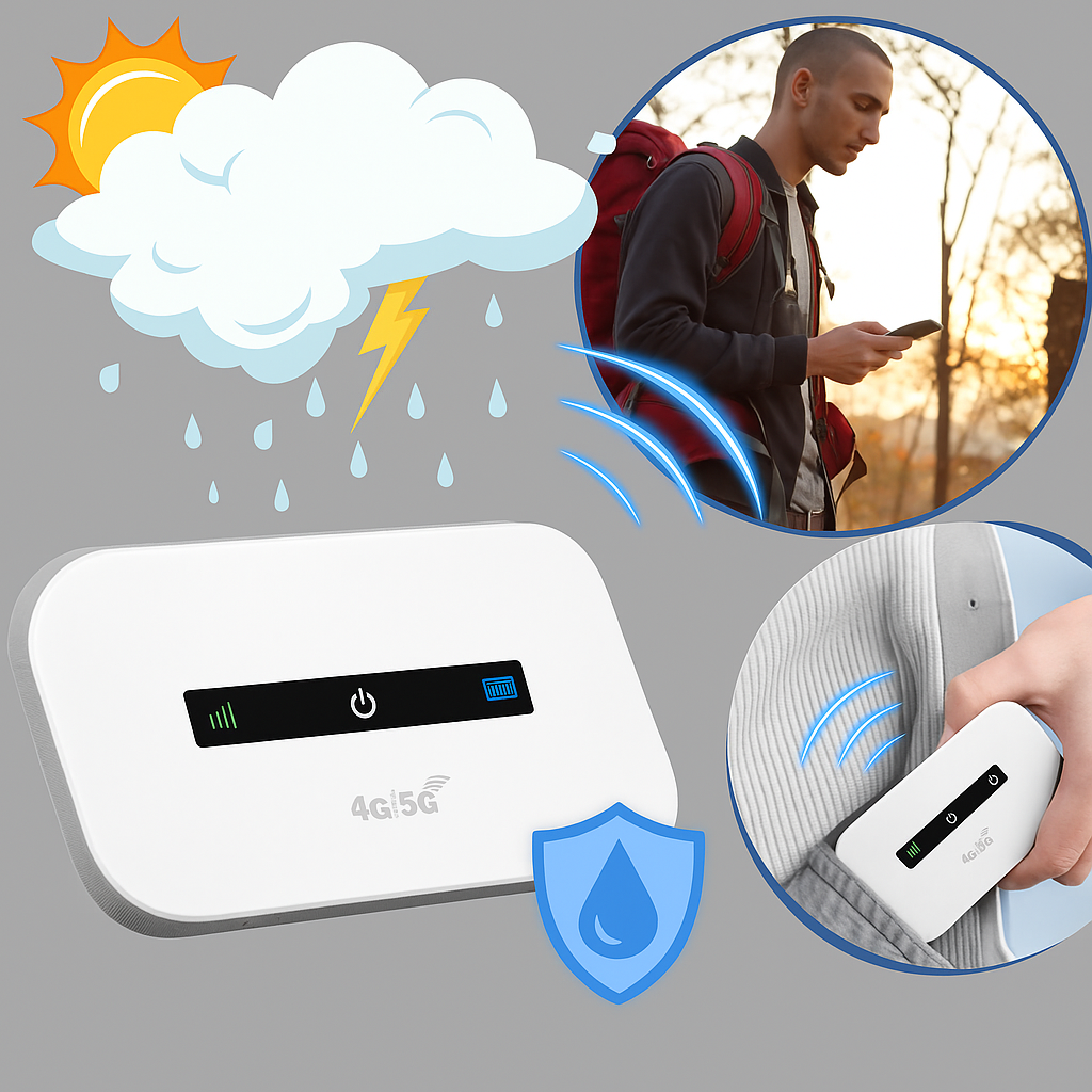 Compact Mobile Wi-Fi Hotspot