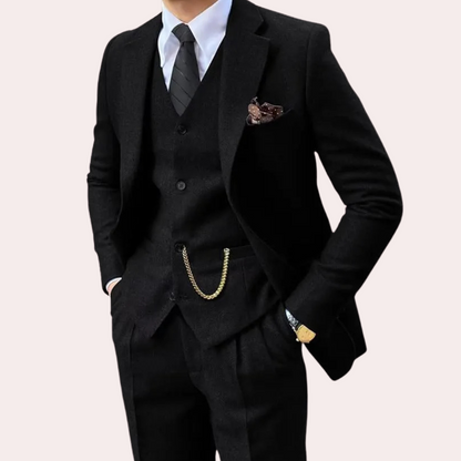 Classic Fashionable 3 Piece Suit for Men - Pexav
