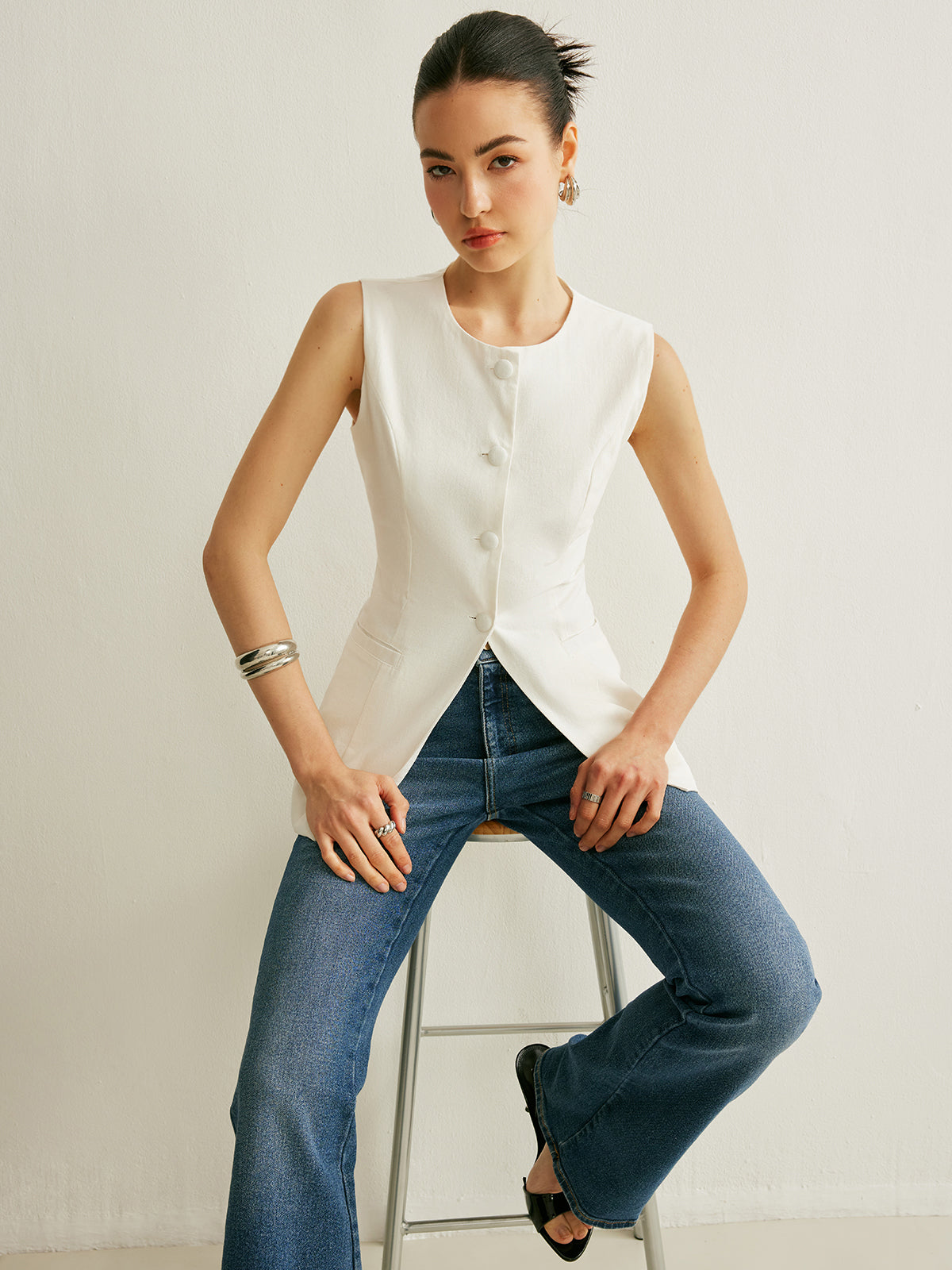 Simple Summer Sleeveless Tank Vest