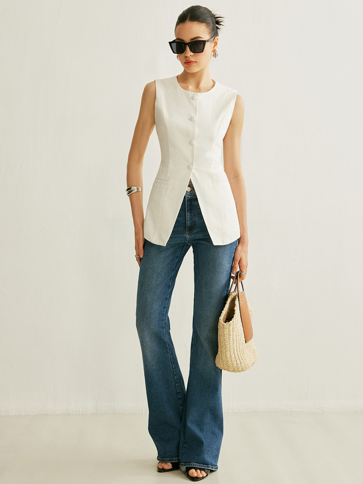 Simple Summer Sleeveless Tank Vest