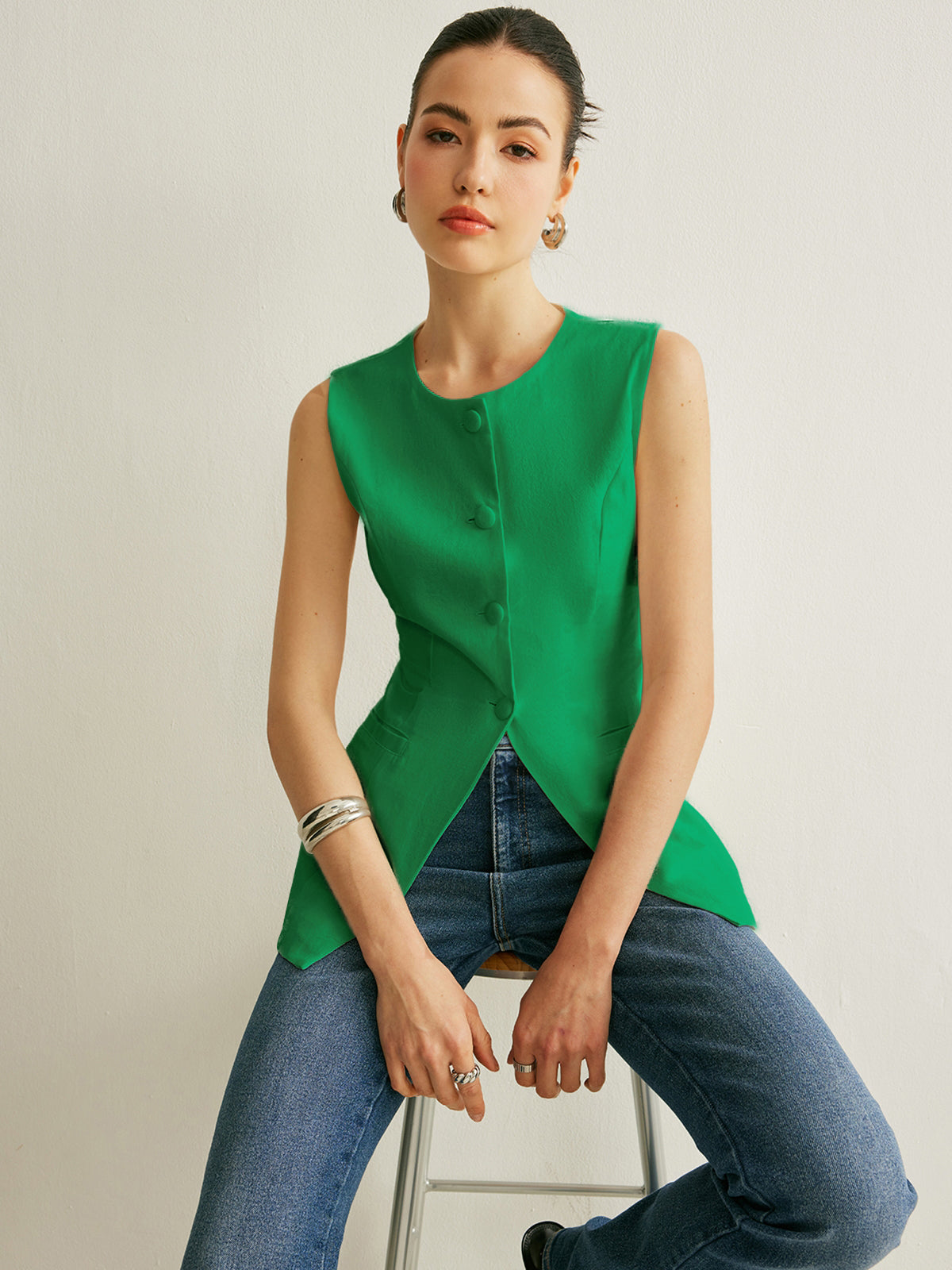 Simple Summer Sleeveless Tank Vest