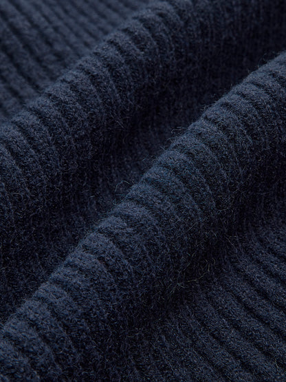 Classic Open Front Knit Cardigan