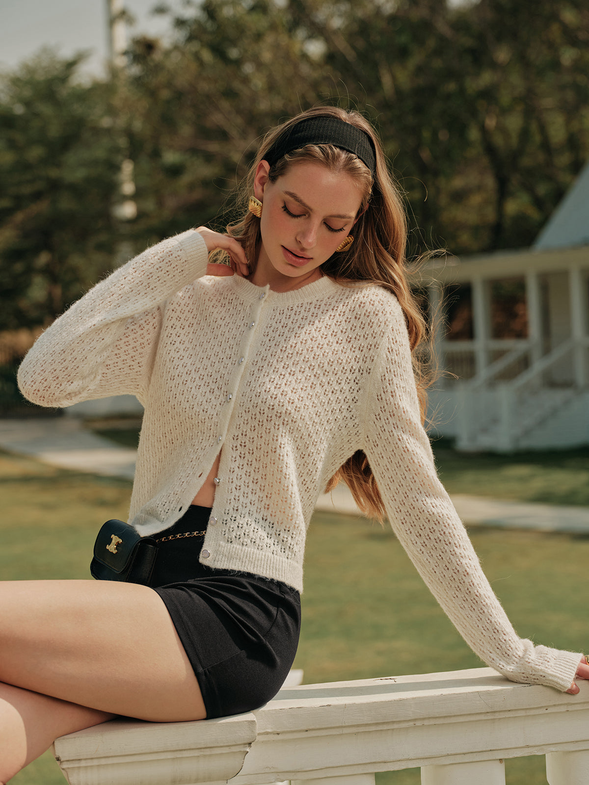Open Front Cozy Knit Cardigan