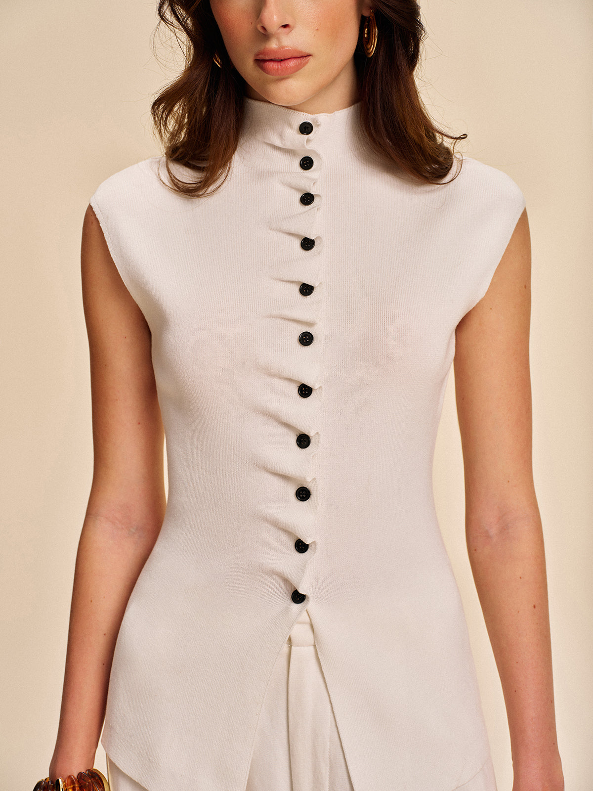 Open Front Summer Vest Cardigan
