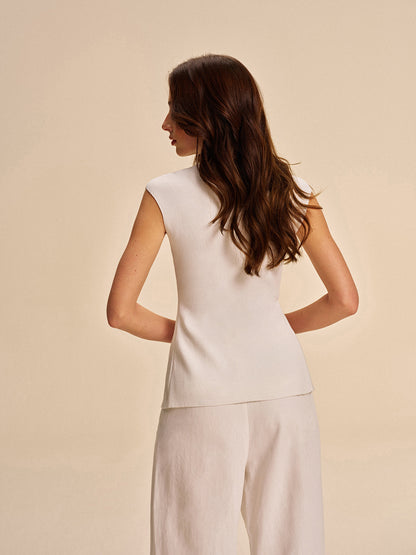 Open Front Summer Vest Cardigan