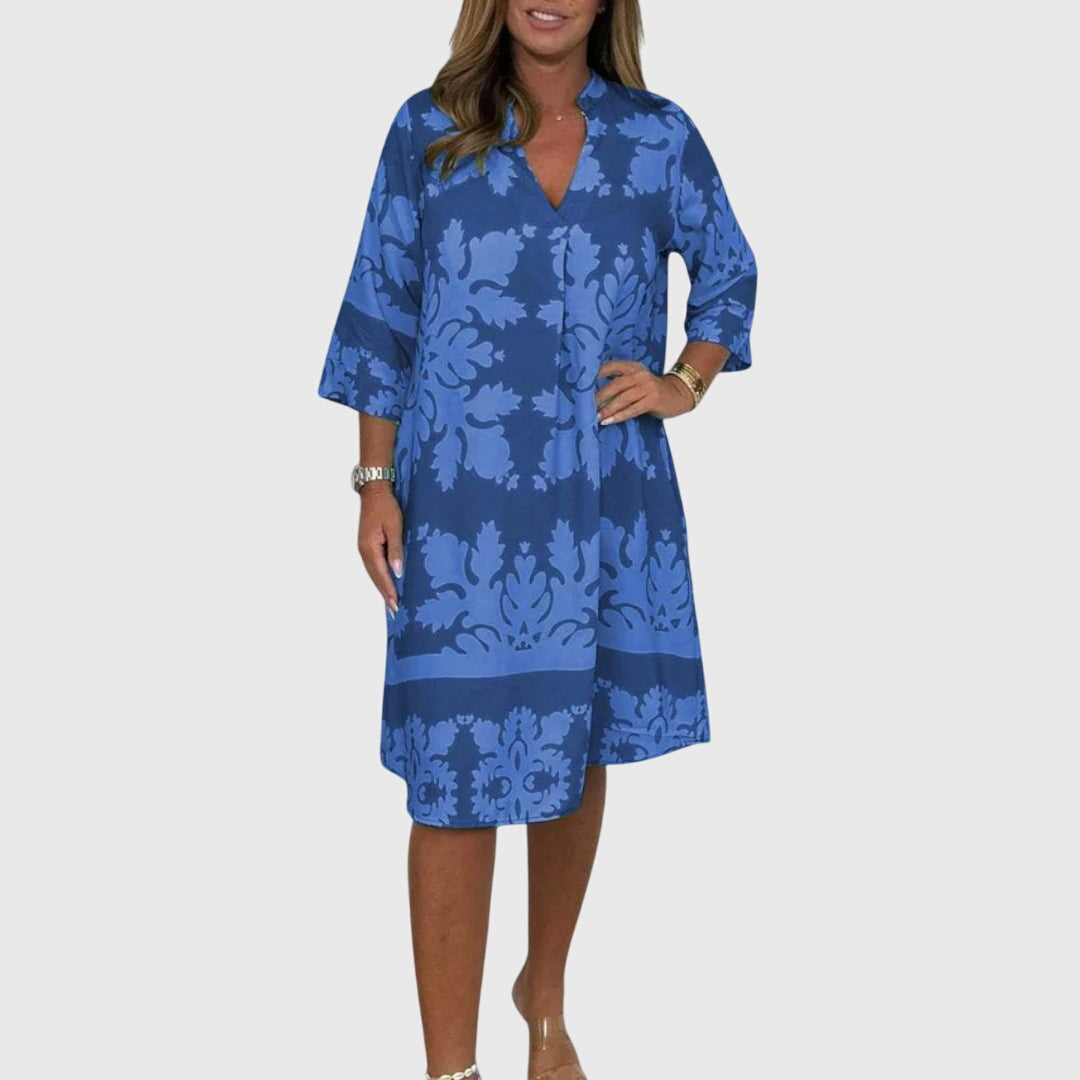 Pretty Floral Party Dress for Women
